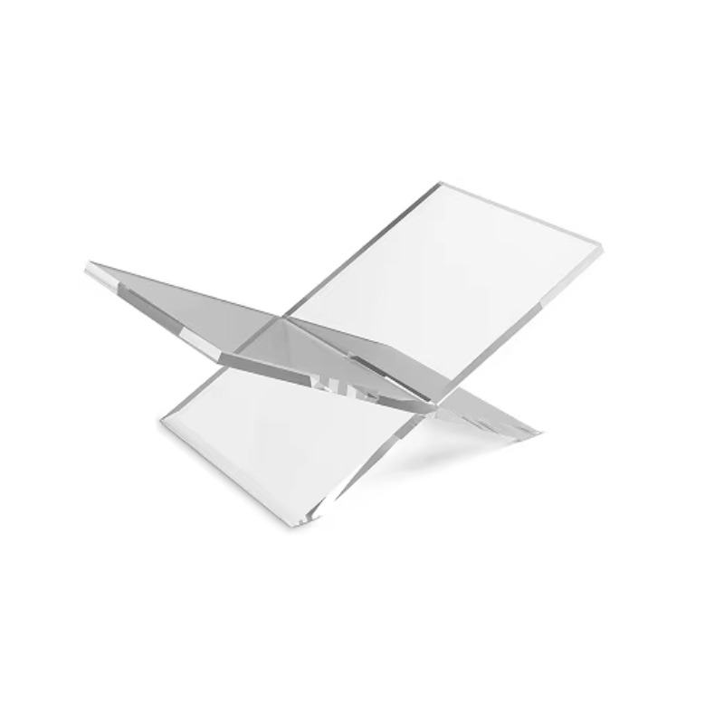 Clear Acrylic Book Stand Holder - Transparenter Acryl-Buchständer für offene Bücher und