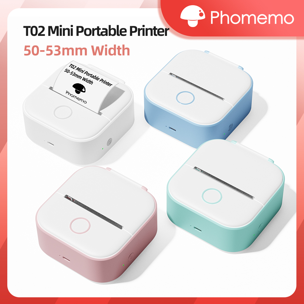 Phomemo t02 drahtloser Taschen – Mini Pocket Thermal Printer Paper Roll Bewertung und Preis