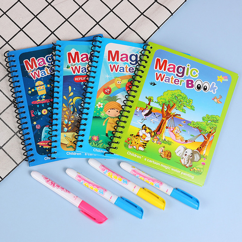 Magisches Wasserbuch mit Stift – Reusable Water Magic Coloring Book Bewertung und Preis