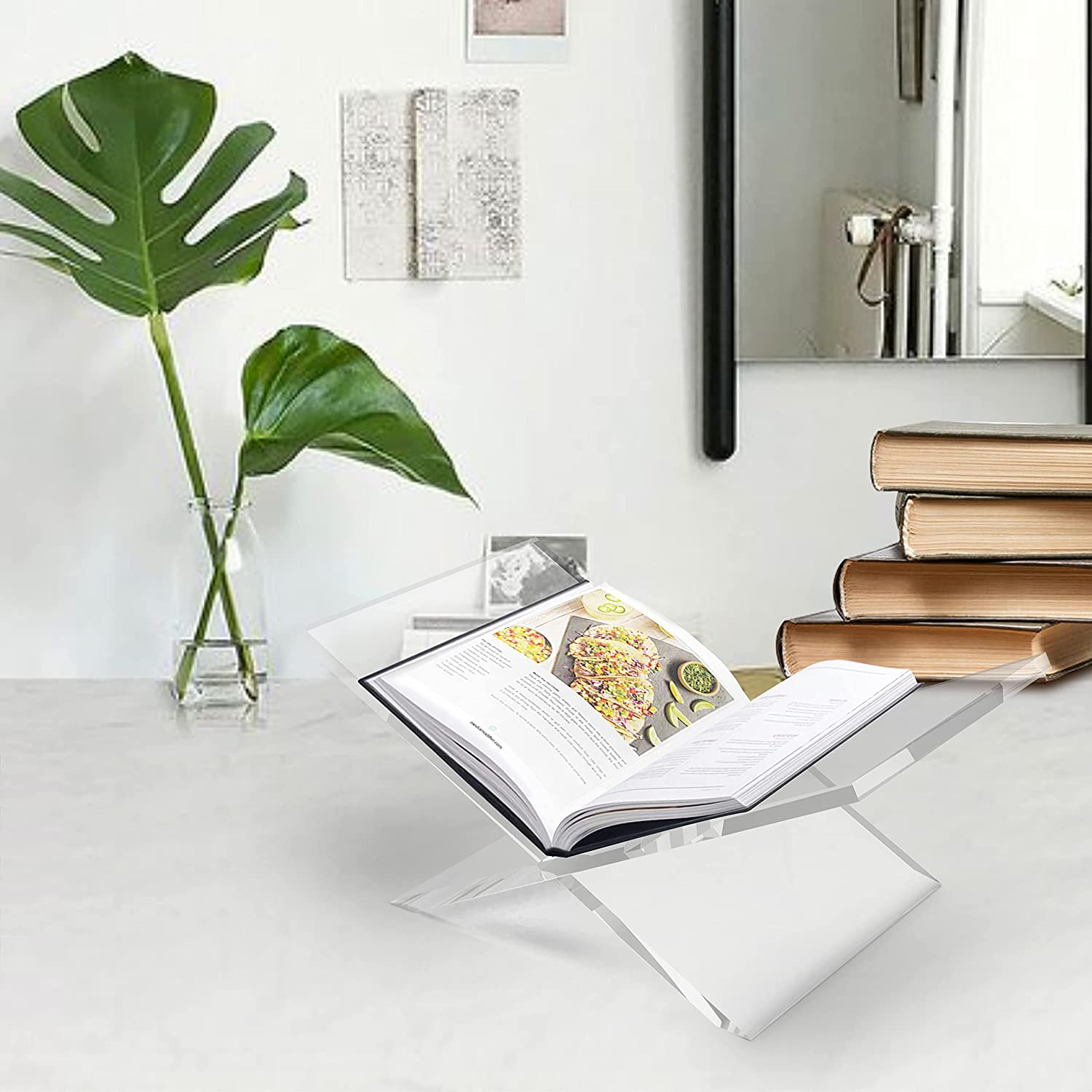 Transparenter Acryl-Buchstände – Clear Acrylic Book Stand Holder Bewertung und Preis