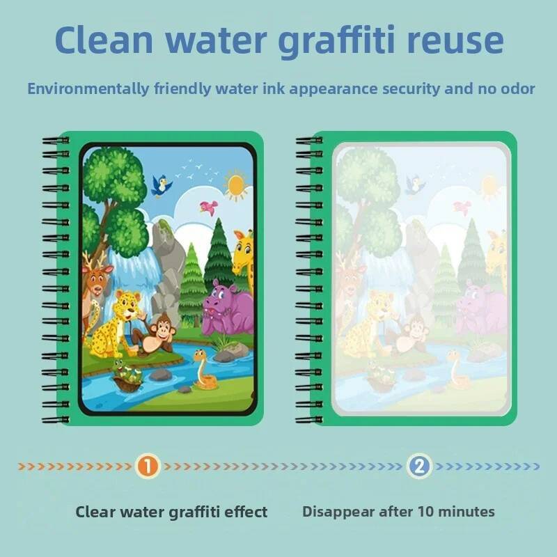 Montessori Spielzeug Magisches – Reusable Water Magic Coloring Book Bewertung und Preis