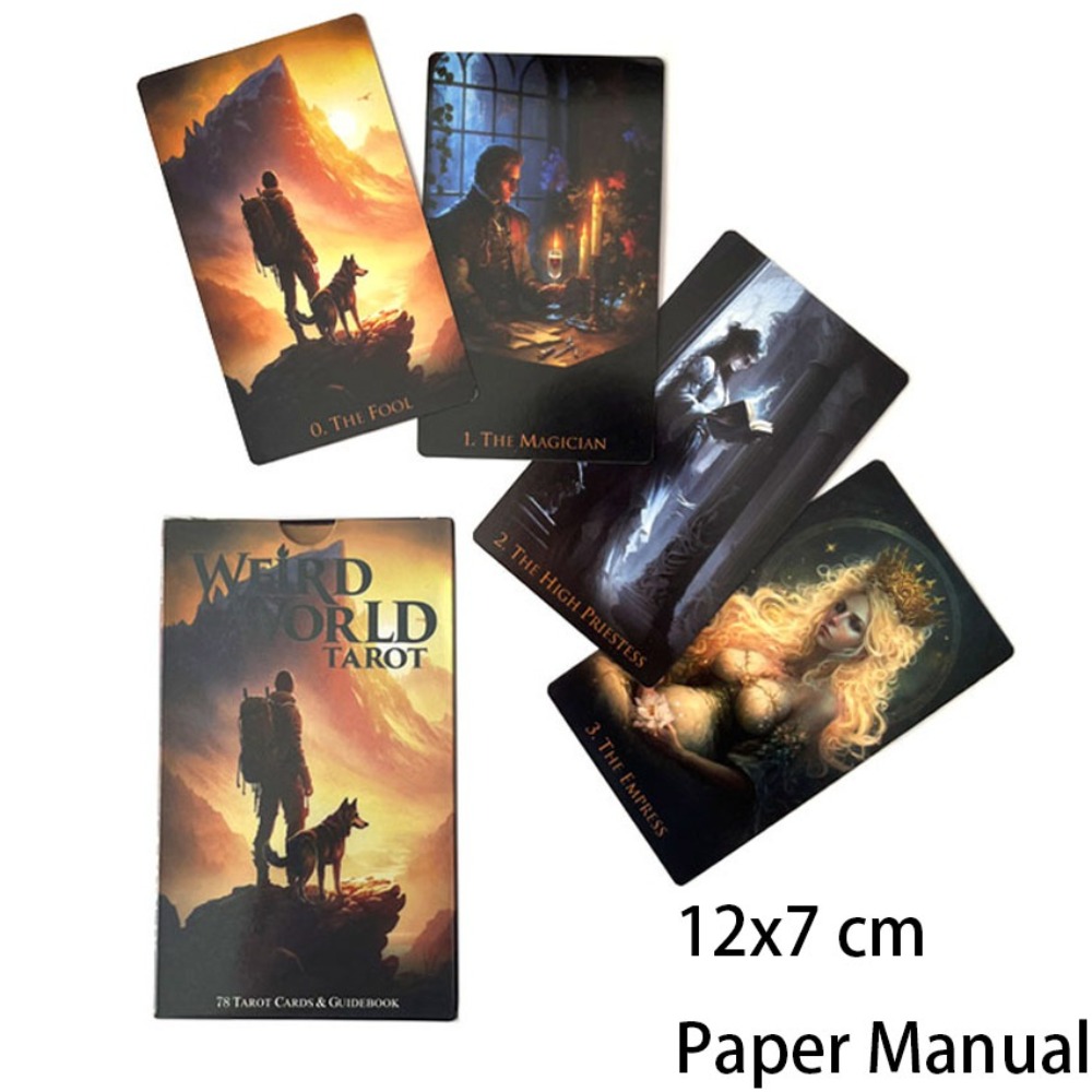 12 * 7 cm Weird World Tarot Ta – Tarot Deck With Guidebook Bewertung und Preis