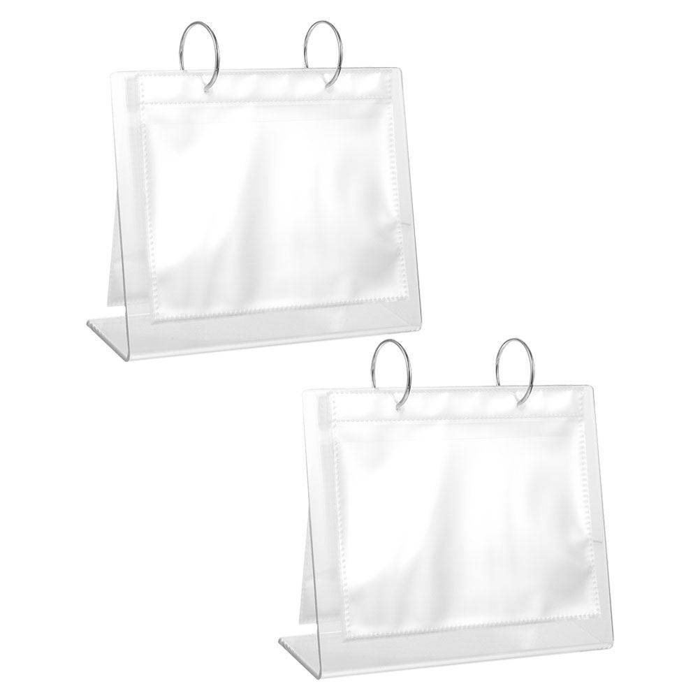 2 Stück Fotoalbum, Acryl-Tisch – Clear Acrylic Book Stand Holder Bewertung und Preis