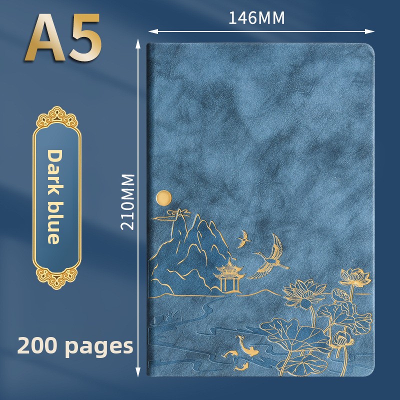 A5 Arbeitsnotizblock-Geschenkb – Vintage Leather Journal Notebook Bewertung und Preis