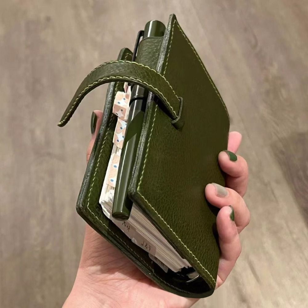 Neue M5 Grüne Leder-Notizbüche – Vintage Leather Journal Notebook Bewertung und Preis