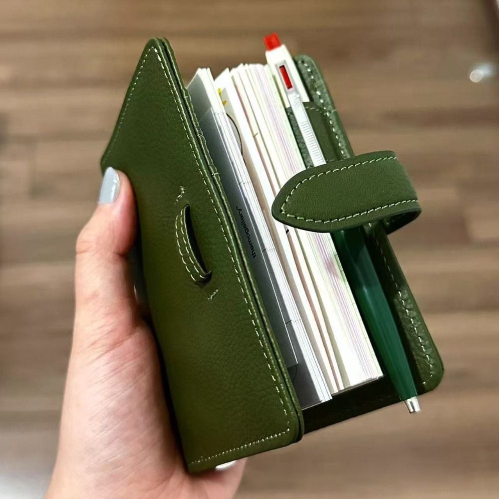 Neue M5 Grüne Leder-Notizbüche – Vintage Leather Journal Notebook Bewertung und Preis