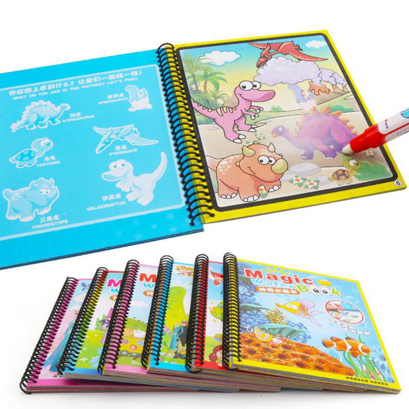 Wiederverwendbare Malerei Magi – Reusable Water Magic Coloring Book Bewertung und Preis