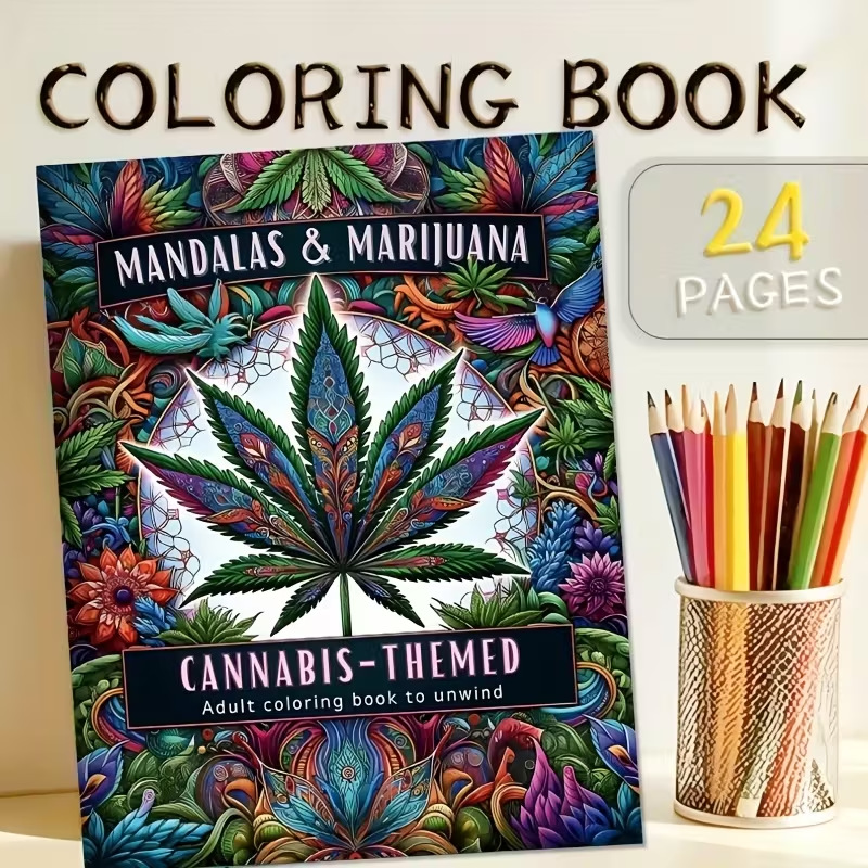 24-seitiger Mandala-Stil, Malb – Adult Coloring Book Stress Relief Bewertung und Preis